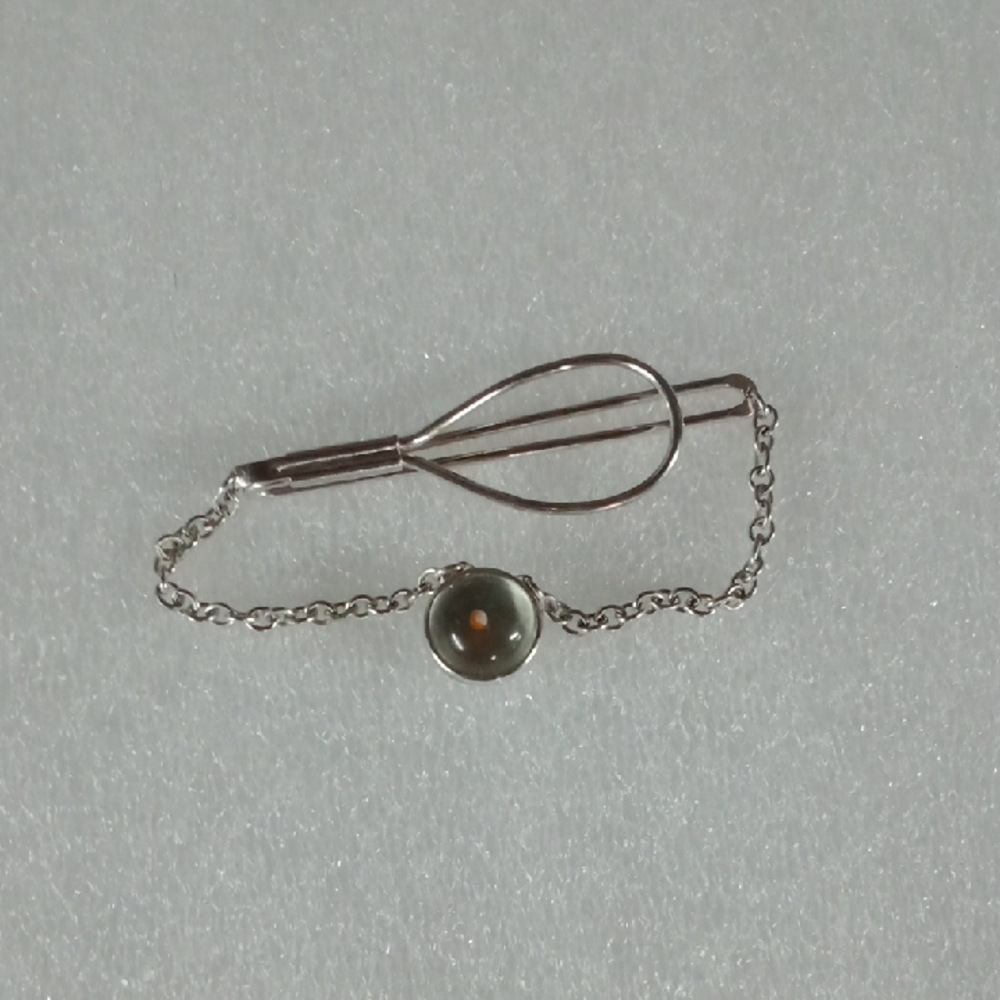 Vintage Mustard Seed Tie Clip #A227